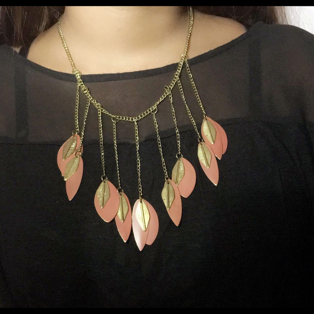 Boho styled necklace