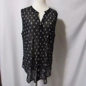 Eden & Olivia sleeveless blouse size XL