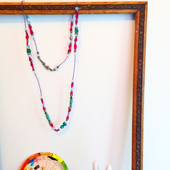 . {CRYSTAL LARIAT} Handmade precious gems + silver - Picture 4 of 8