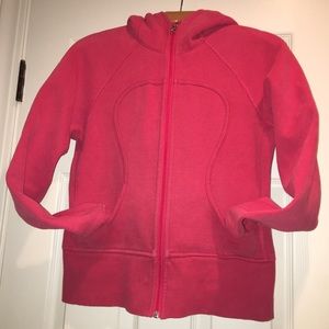 Lululemon Athletica Scuba Hooded Pink Jacket 6