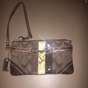 Coach wristlet