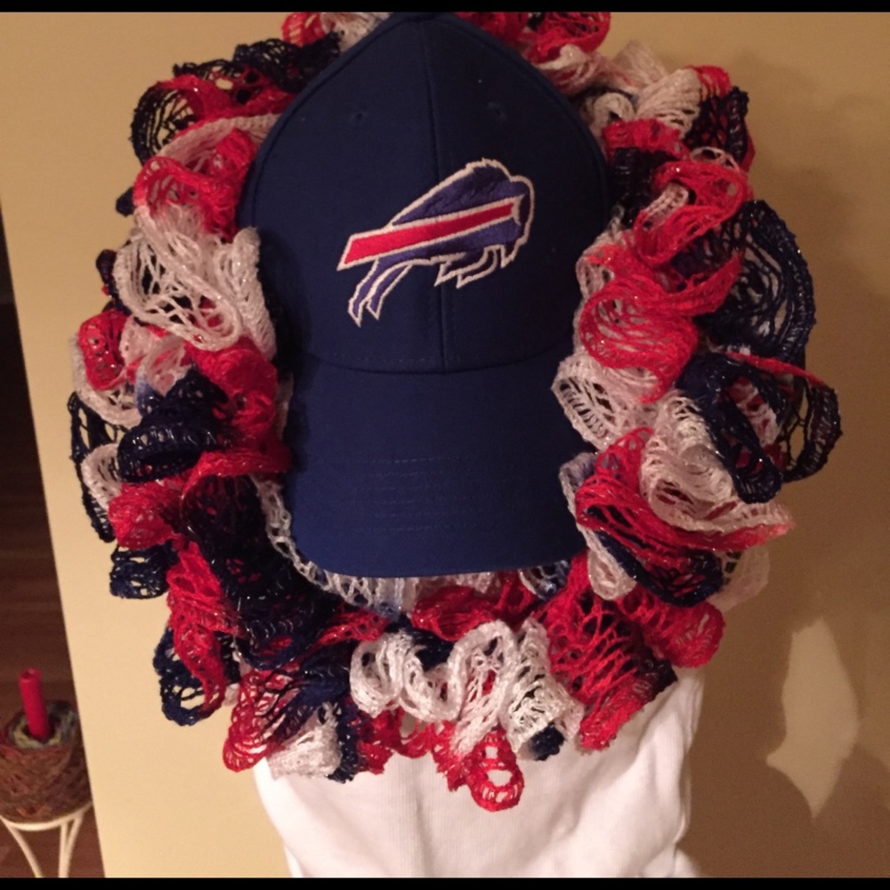 Handmade Red, White , and blue Swerve scarf!
