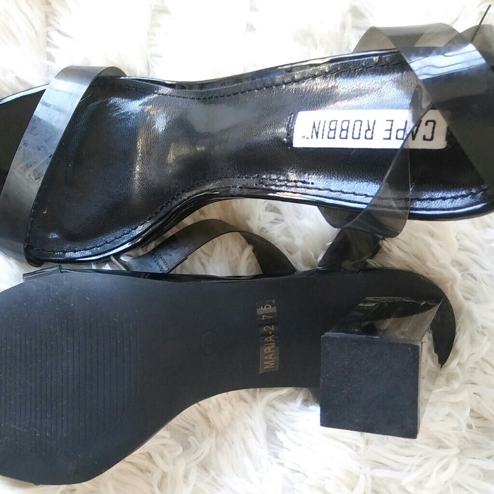 perspex heels