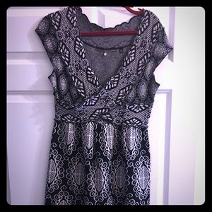 ANTHROPOLOGIE Knitted + Knotted sweater dress S-M