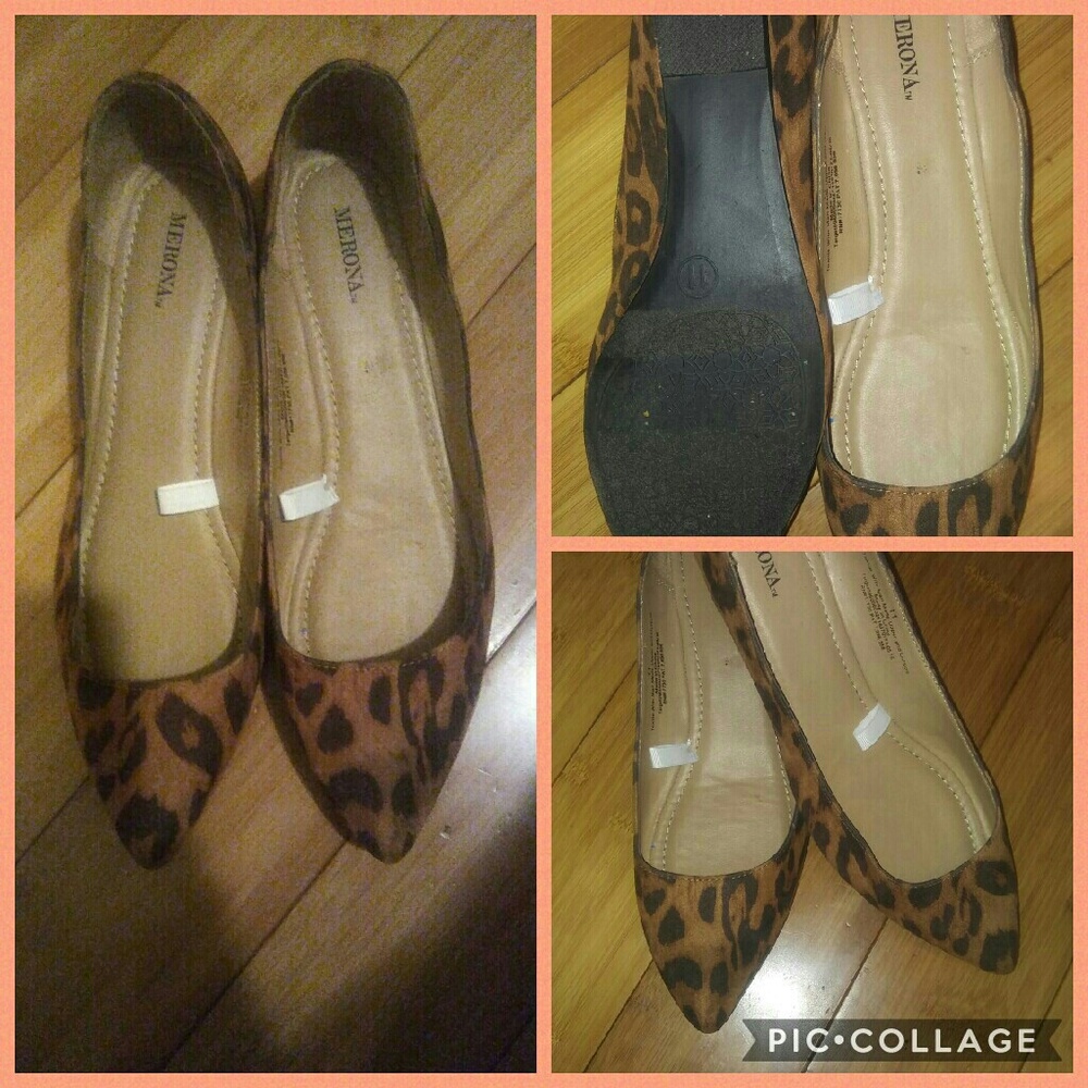 🔥CCO🔥Merona leopard print flats