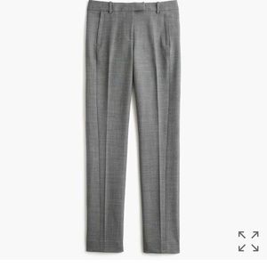 NWT J. Crew Maddie Pant in Bi-Stretch Wool - Gray