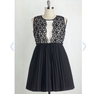 Black and white modcloth dress ❤