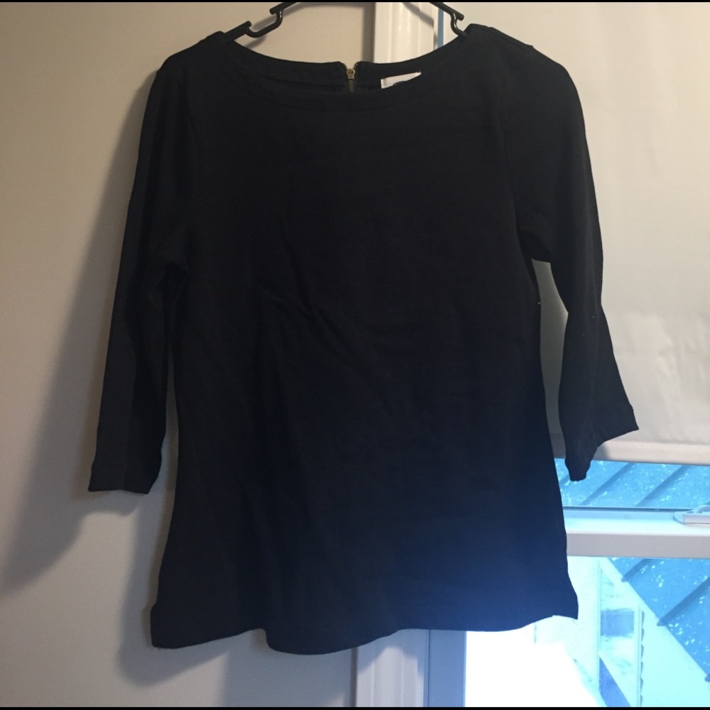 Old Navy - 3/4 sleeve - black - size small