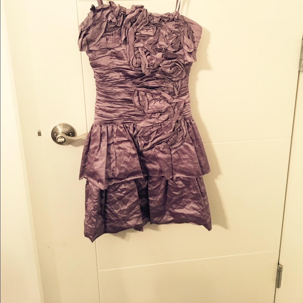 Strapless BCBG dress