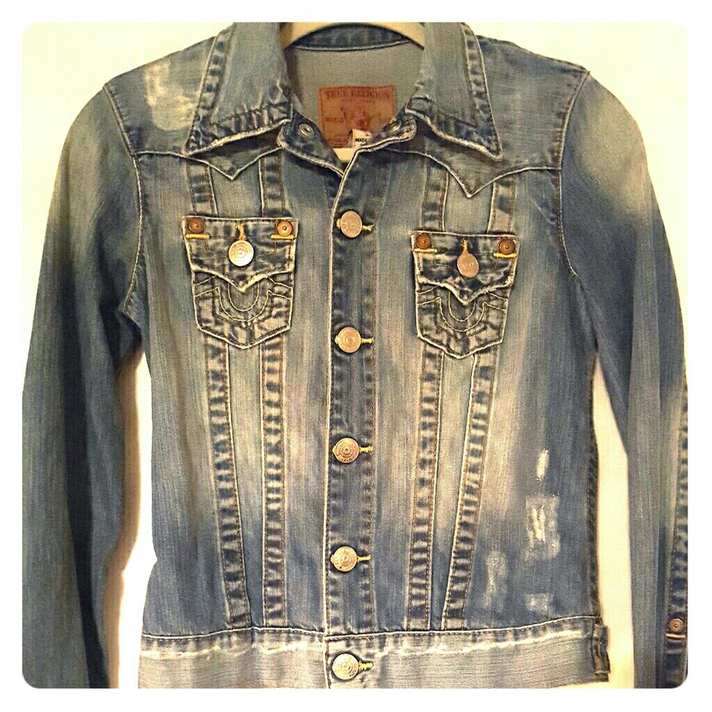 True Religion Trucker Denim Jacket