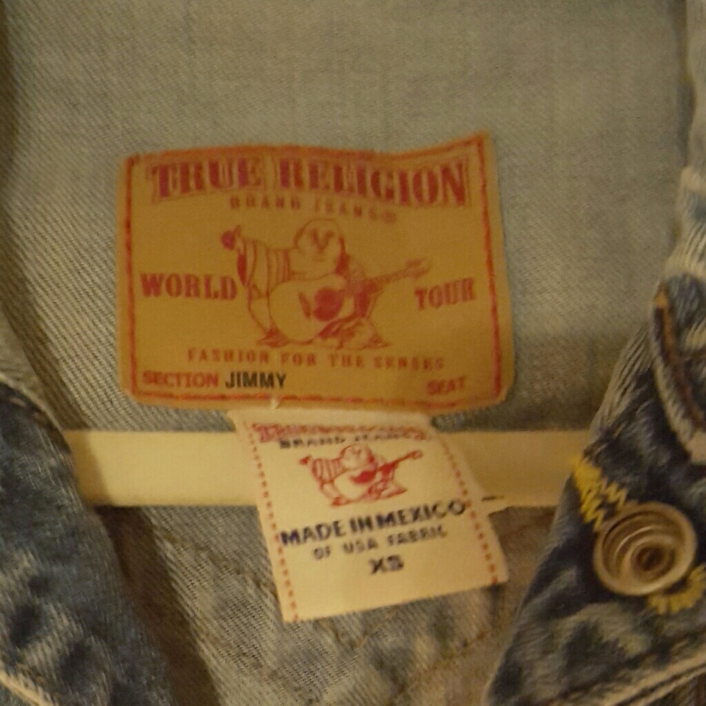 True Religion Trucker Denim Jacket - Picture 3 of 4