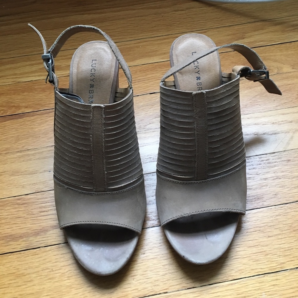 Brown Lucky Brand Sandals