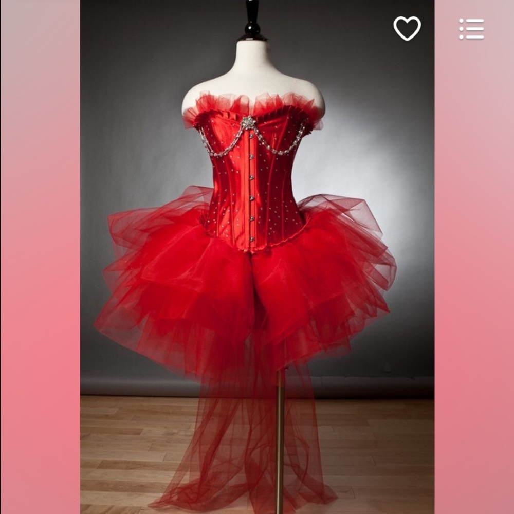 Red Corset Dress
