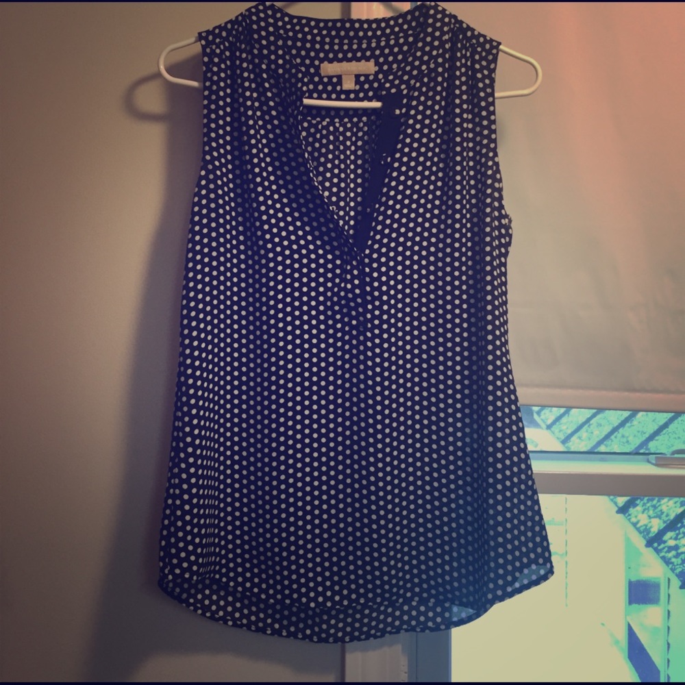 Banana Republic Polka Dot Blouse - size 2
