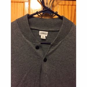 Club Monaco Men's Grey Sweater