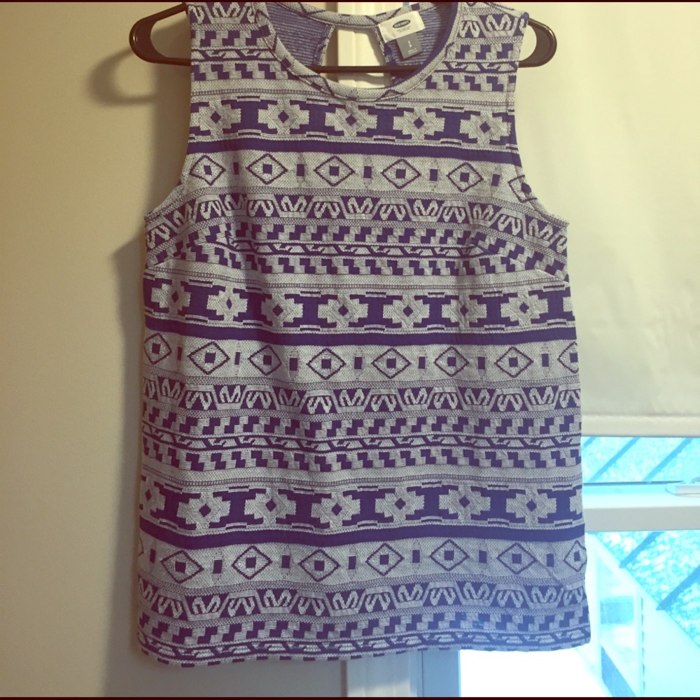 Old Navy cotton sleeveless Blouse size small NWOT