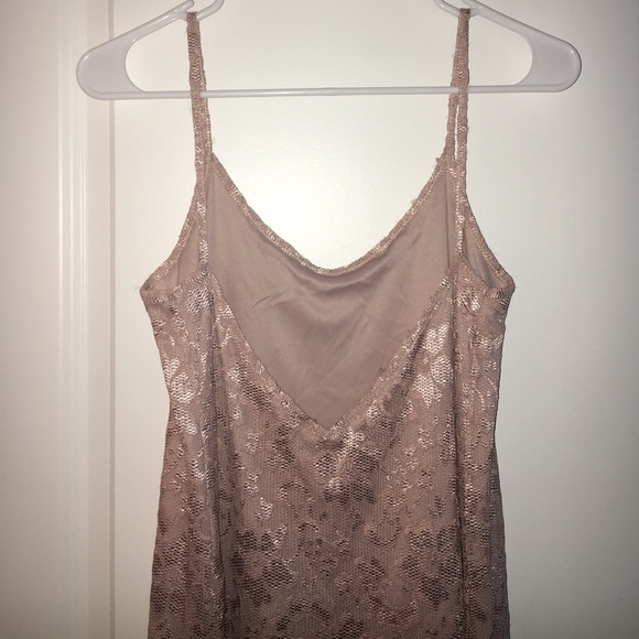 Pink lace slip dress - Picture 2 of 4