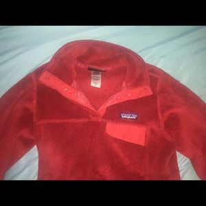 Red Patagonia Re-Tool Jacket xs