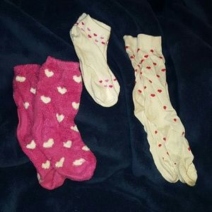 3 for $15 Sale Cute 3 pair Valentine's socks