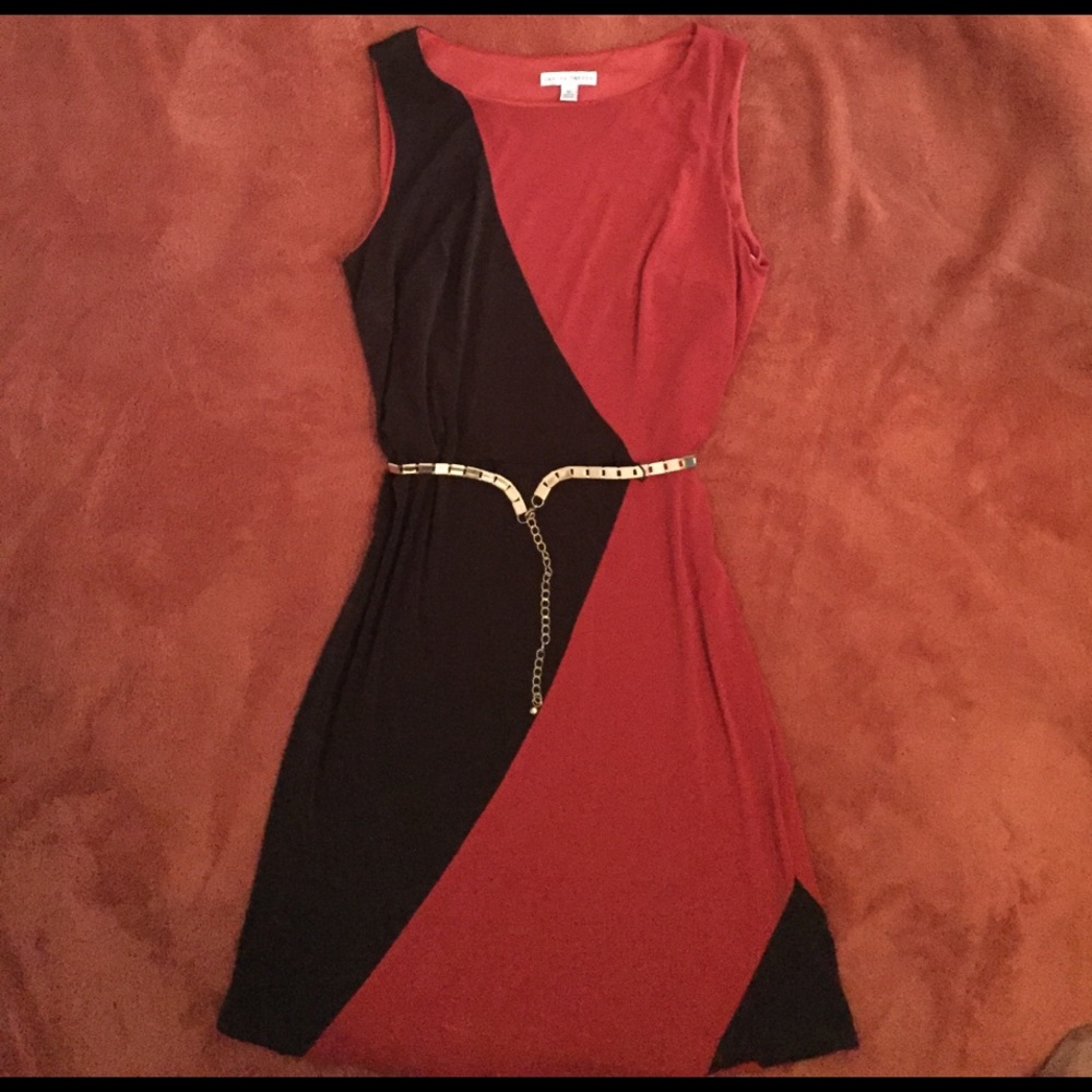💥💥💥Reduced! Short sleeve brown/rust dress.💥💥