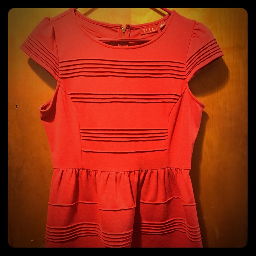 Red Elle Dress