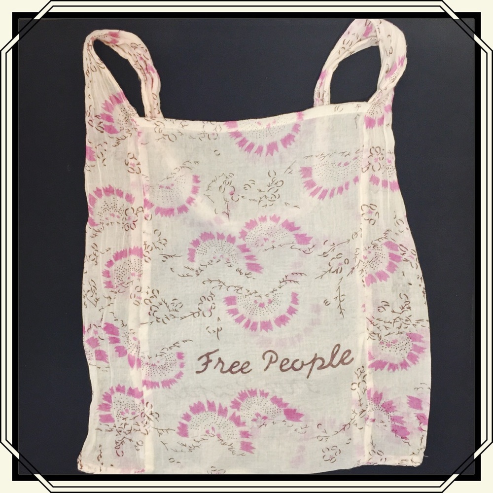 Free People lightweight  linen bag
