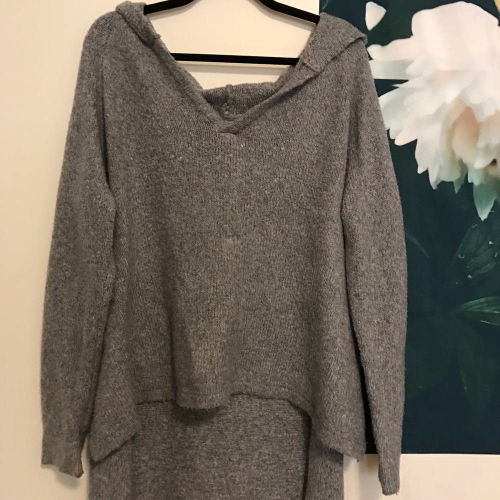 Hooded Sweater Tunic