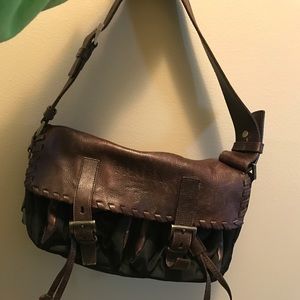 PRADA LEATHER SATCHEL