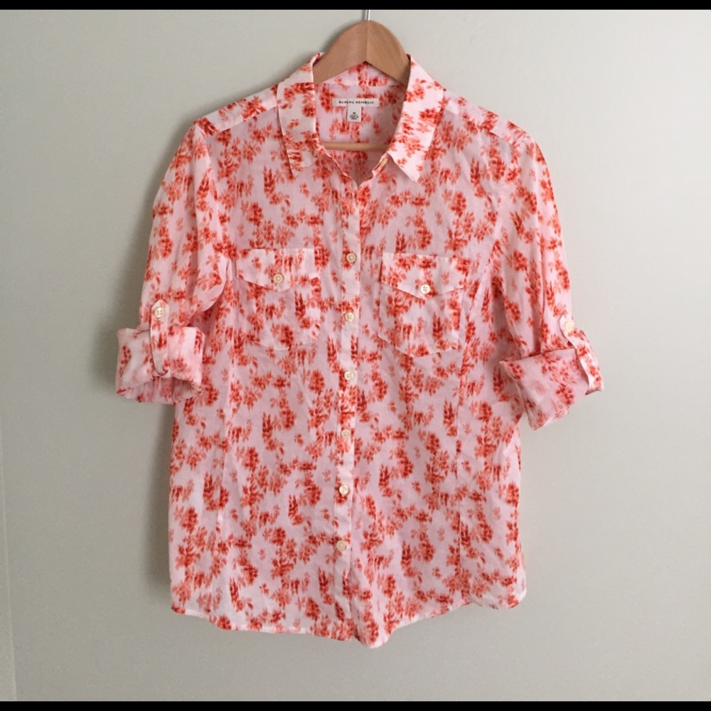 BANANA REPUBLIC  SHIRT M