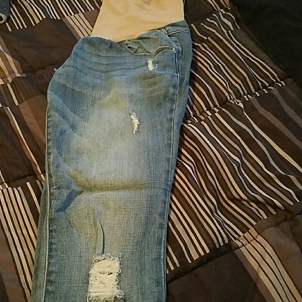 Maternity skinny jeans XS