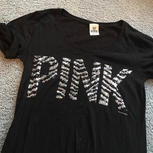 VS Pink Zebra Sparkles Shirt