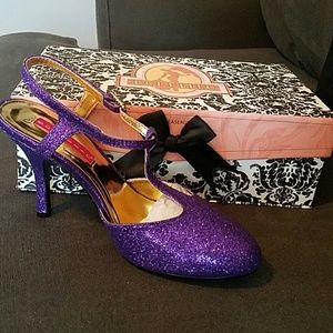 Bordello strappy glitter heals