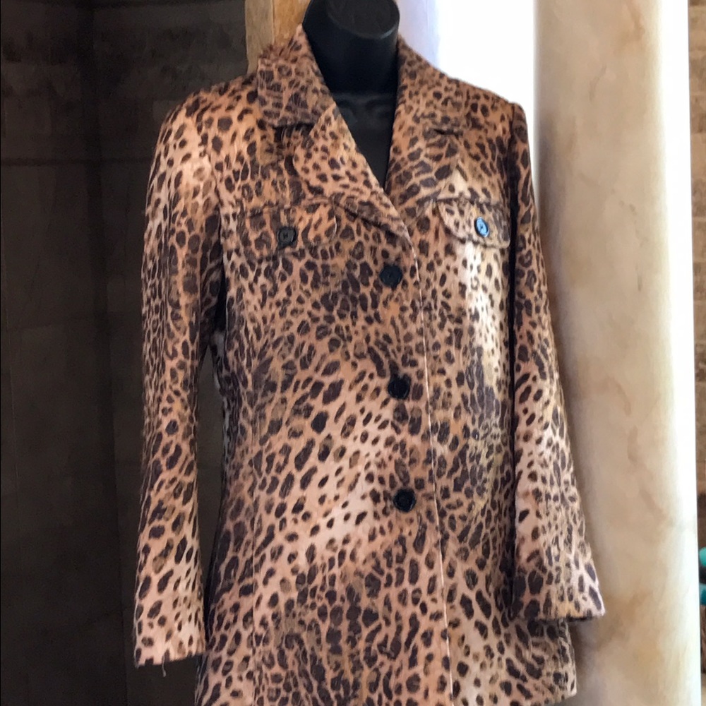 Leopard coat