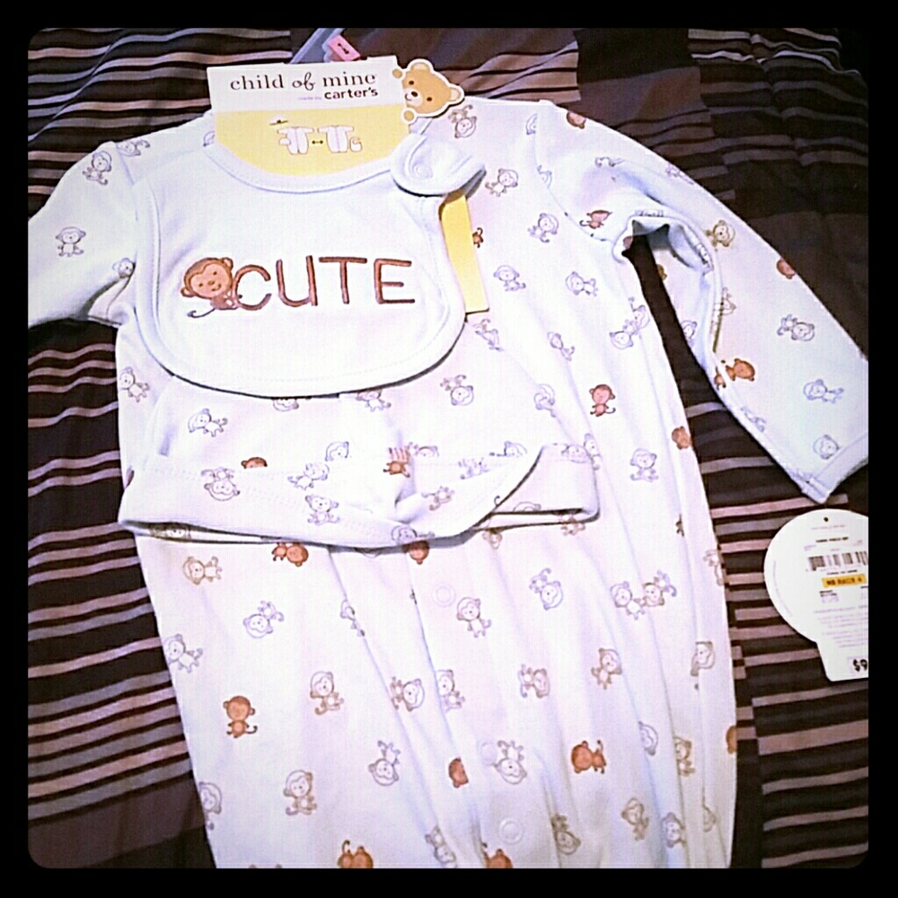 0-3 months boys outfit