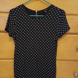 Ann Taylor Polka Dot tee