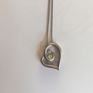 Kay Jewelers twisted heart necklace