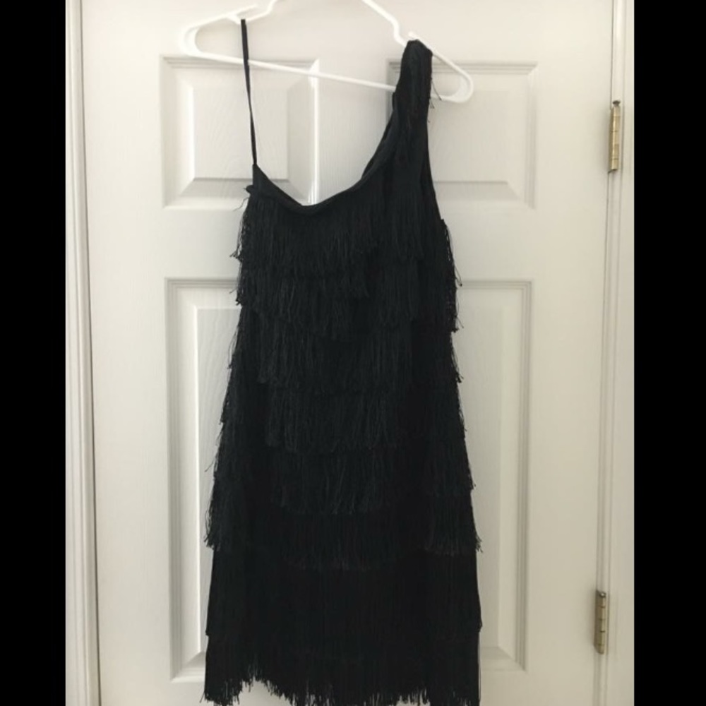 Express fringe dress