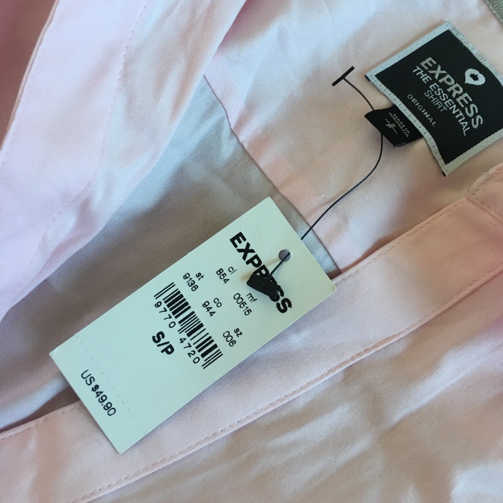 Pink Business ButtonUp - Picture 4 of 4