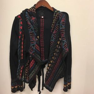 Johnny Was Biya Short Hoodie