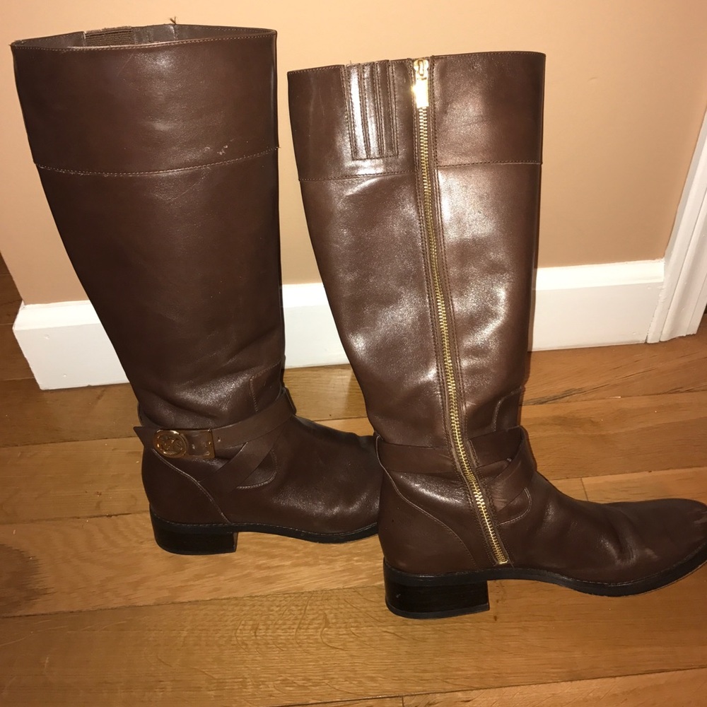Michael Kors Brown Riding Boots