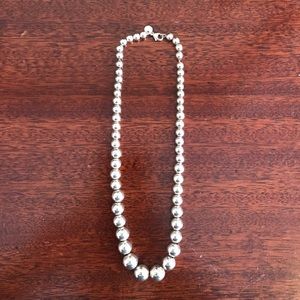 Tiffany Graduated Bead Neckalce