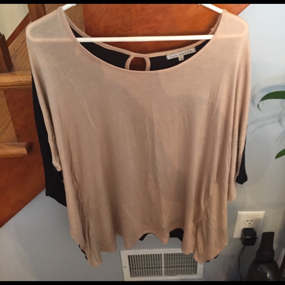 Red Haute Batwing Top M From Lord and Taylor