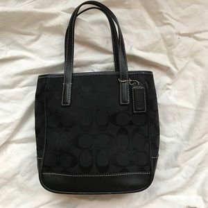 Vintage mini Coach bucket bag