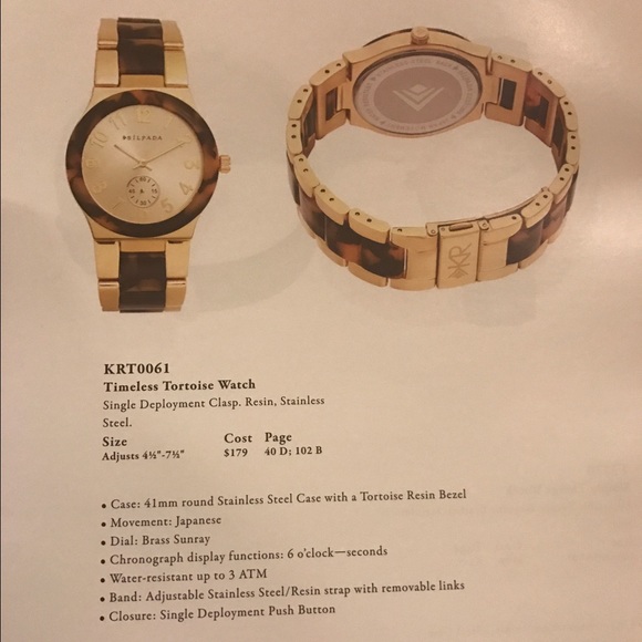 Silpada Tortoise Watch - Picture 4 of 4