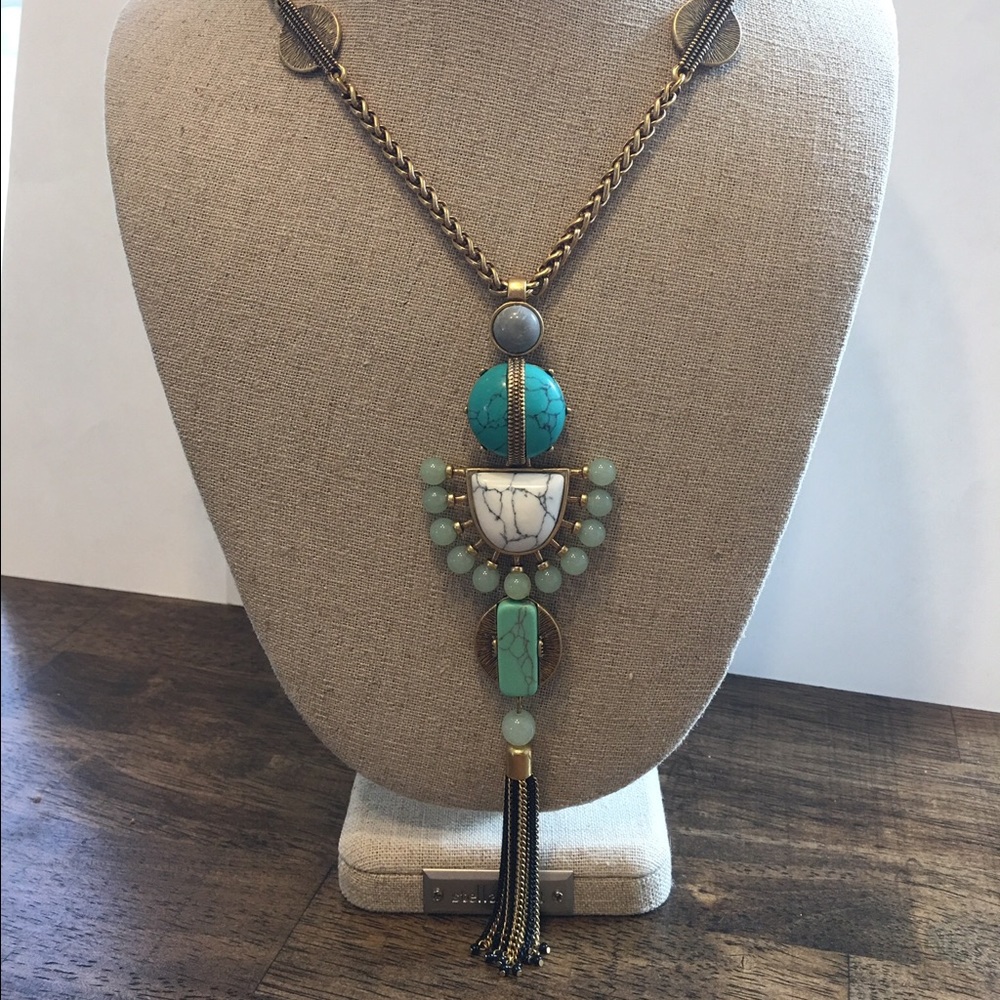 Stella & Dot Totem Tassel Necklace