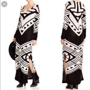 Free People maxi sweater maxi