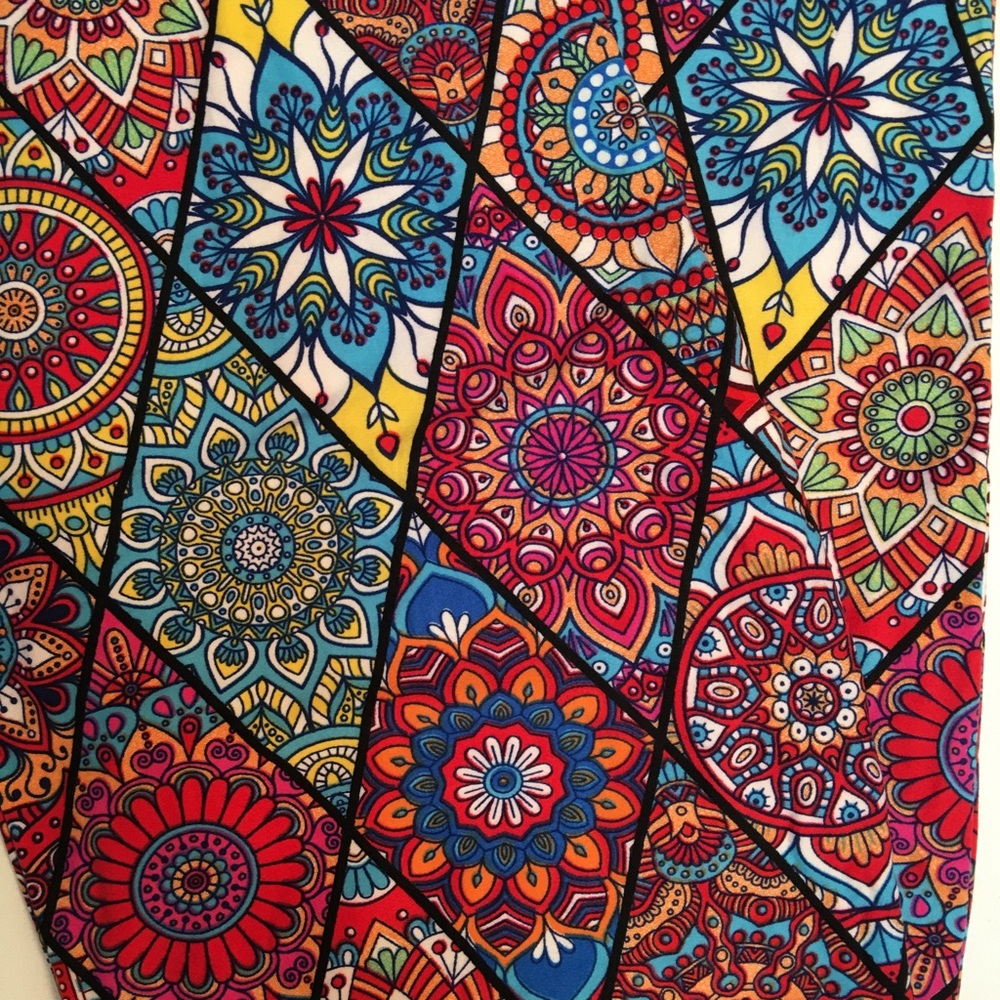 Super soft patterned leggings - Picture 2 of 4
