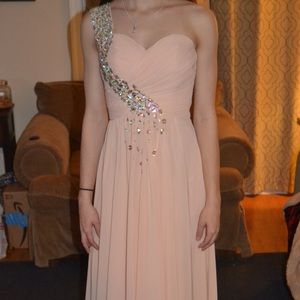 🌻Full length dress. Size 0-2.