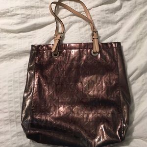 Michael Kors tote large copper color