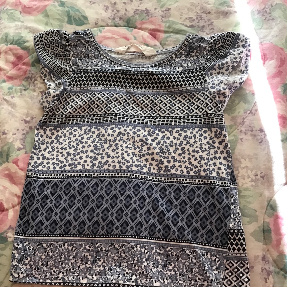 H&M Flutter sleeve top